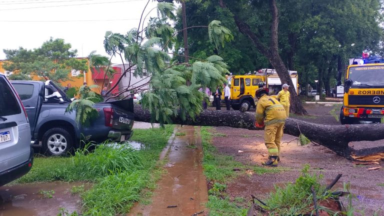 Video: Lluvias y tormentas causan destrozos en Paraguay