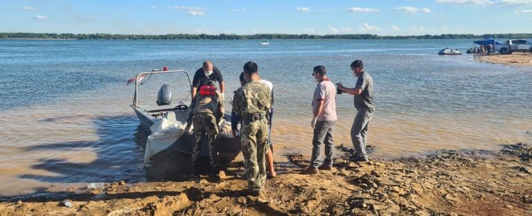 La Armada Paraguaya rescata el cuerpo sin vida de otro joven que se ahogó en año nuevo