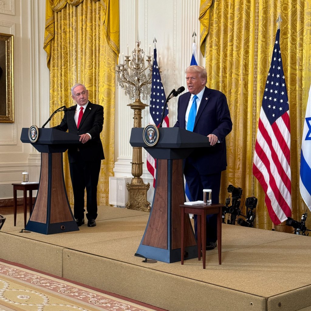 Reunión de Trump y Netanyahu