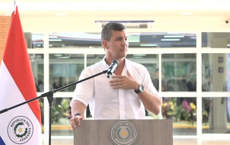 Santiago Peña Palacios, presidente de la República de Paraguay.