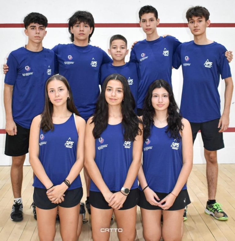 Selección de menores de squash está presta para el Sudamericano de Quito