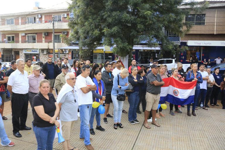 Protestas contra estacionamiento tarifado en Encarnación