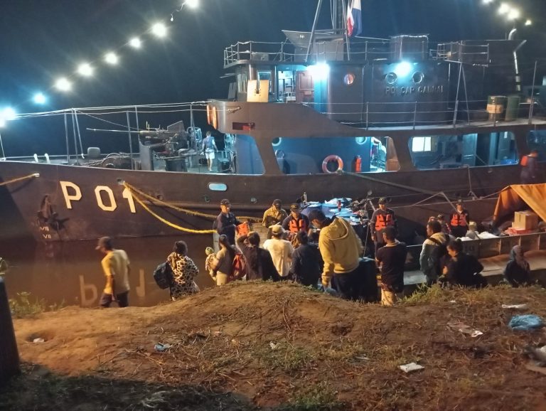 Fuerzas Armadas instalan base de operaciones en Fuerte Olimpo para rescate de personas varadas por inundaciones