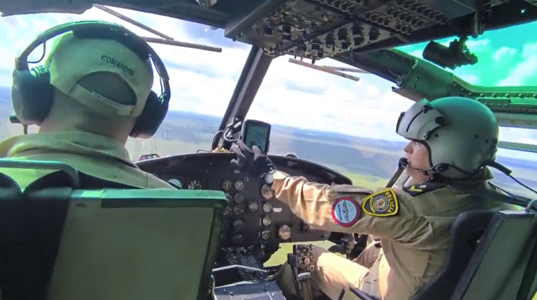 Helicóptero de la Policía Nacional traerá mañana a los compatriotas varados en María Auxiliadora