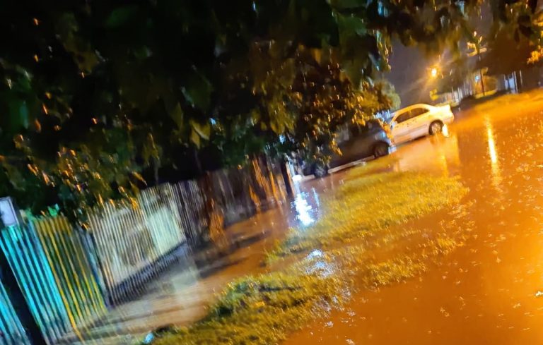Concepción bajo agua por lluvias intensas