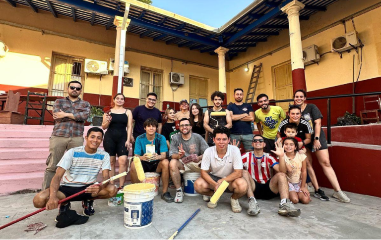 Jóvenes refaccionarán Colegio en San Lorenzo