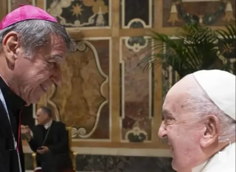 Monseñor Ricardo Valenzuela recuerda al Papa Francisco