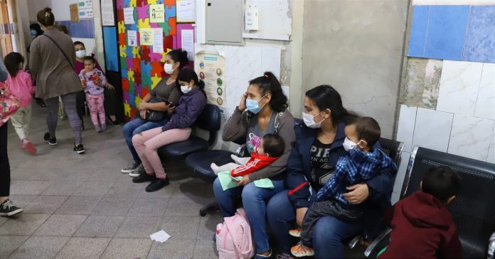 Sistema de salud al tope por virus respiratorios