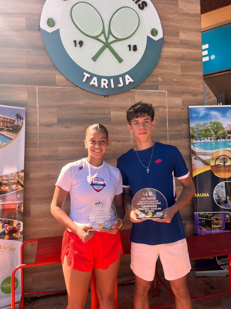 Cayo Narvaez es campeón del J60 de Tarija y Catalina Delmas vice