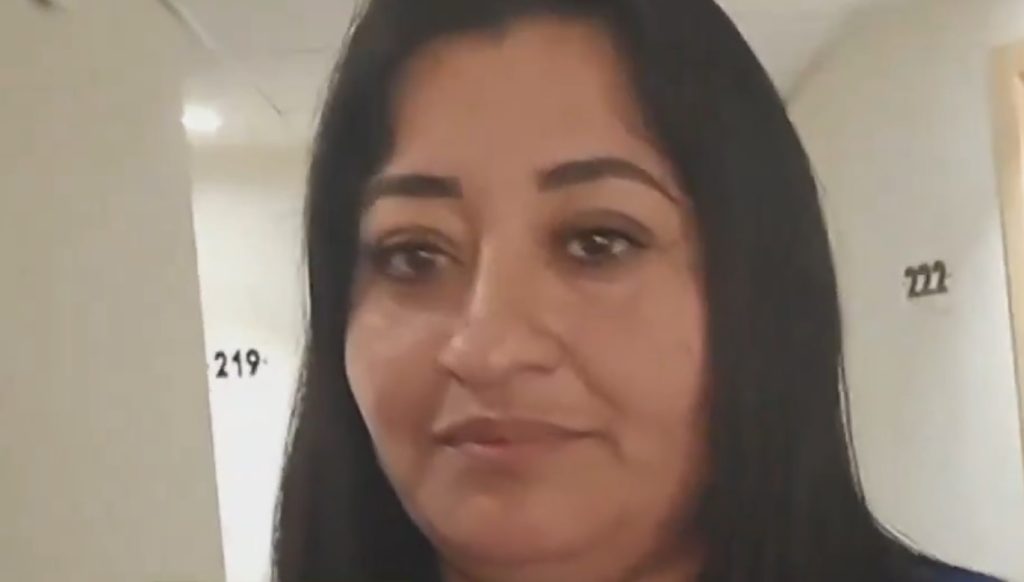 Cinthia Cabañas, parte del grupo de intendentes paraguayos en Israel.