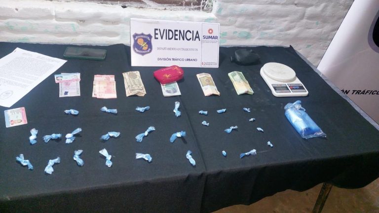 Fiscalía desmantela punto de microtráfico en Fernando de la Mora