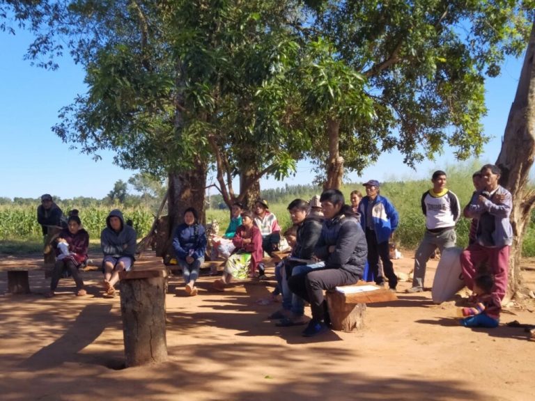 Organizaciones denuncian amenaza de desalojo a comunidad Mbya Guaraní en Caaguazú