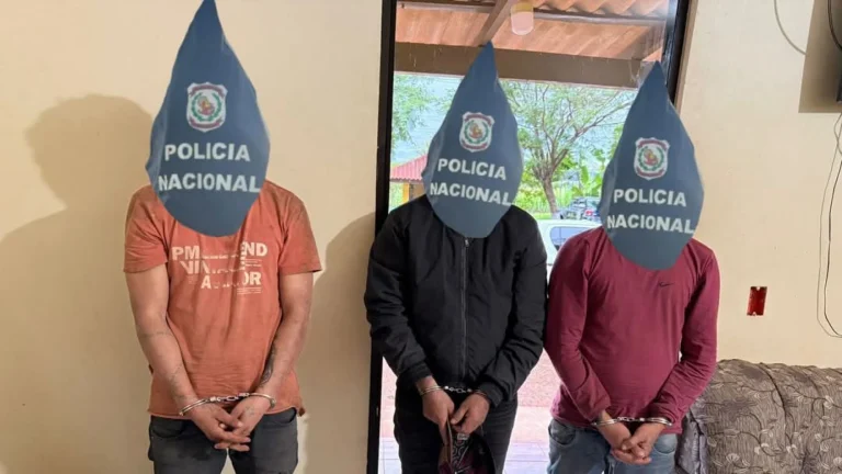 Detienen a tres presuntos integrantes de grupo armado