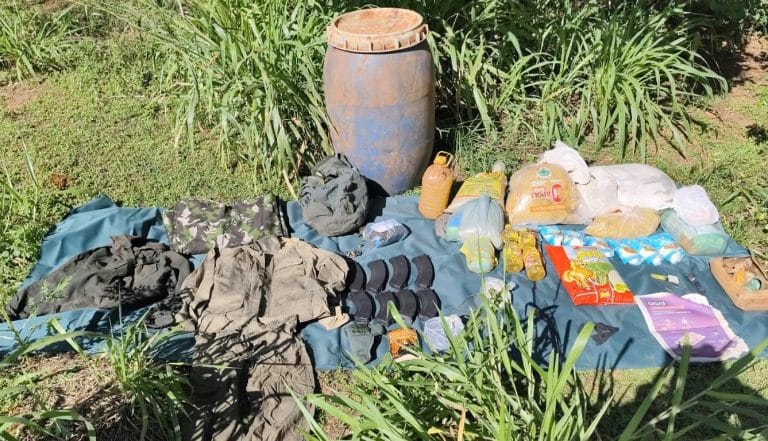 Hallan una caleta del «Ejército de Mariscal López» en Estancia, cerca de Horqueta, con camisa de Alejandro Ramos