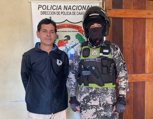 "Freddy Loco" en la Policía.