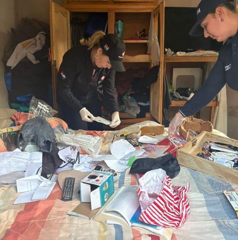 Un detenido en allanamiento en Quiindy por pornografía infantil