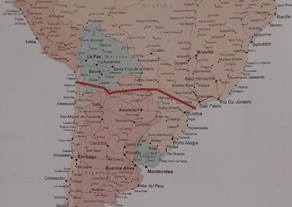 Tren Bioceánico proyecto