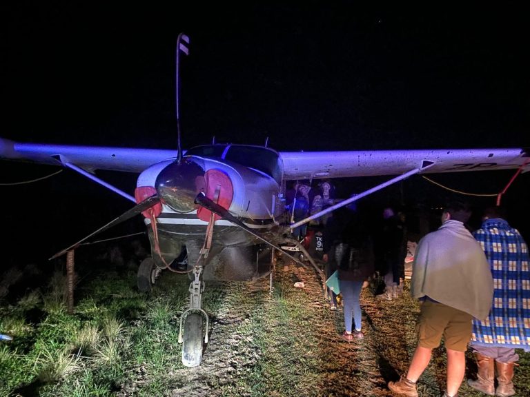 La caja fuerte de la aeronave secuestrada estaba vacía