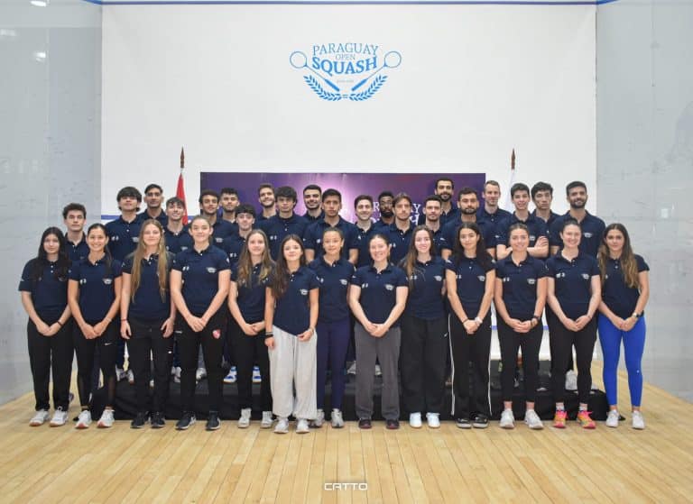 Está en marcha el Paraguay Open de Squash y hoy debuta  Fiorella Gatti