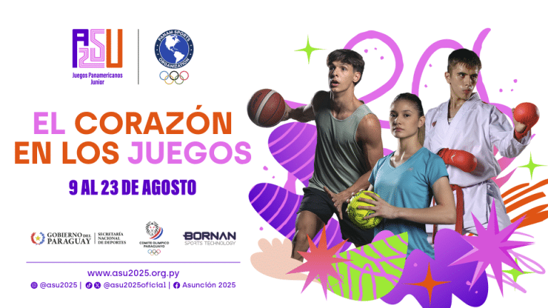 Juegos Panamericanos Junior ASU 2025 dejarían más de 300 millones de dólares a Paraguay
