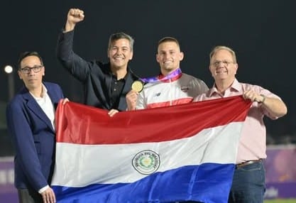 Paraguay vuelve a subir y arranca el día 11 top 10 en Asu 2025