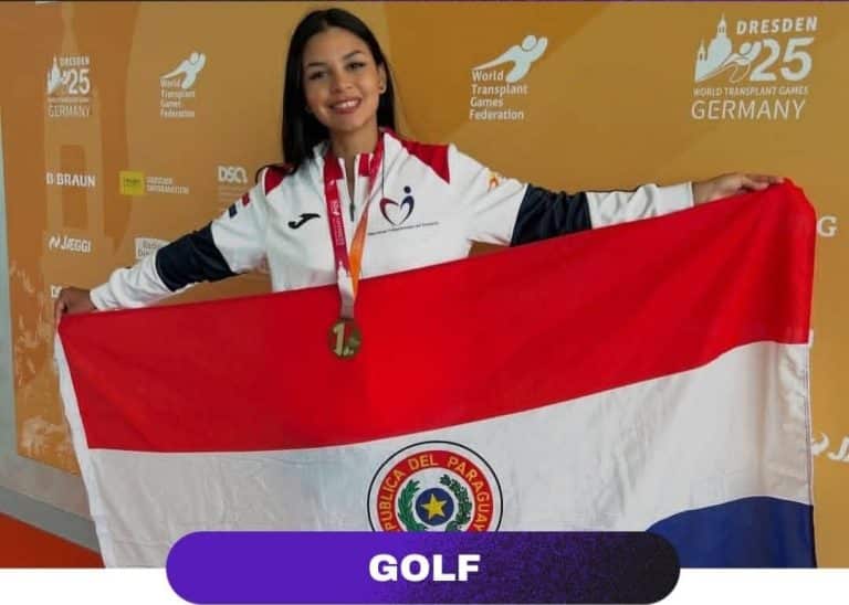 La golfista Tatiana Benítez es tri campeona mundial de trasplantados en Alemania